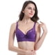 thumbnail image 4 of Sujetador de encaje sexy con copa ajustable de algodón ultrafino de gran tamaño, sujetador explosivo con aro de acero fruncido, ropa interior para mujer, 4 of 6