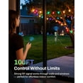 thumbnail image 3 of BN-LINK Outdoor Power Stake Timer, 100FT Wireless Remote Control, Dusk to Dawn Sensor for Outdoor Lights, 6 Grounded Outlets, 6ft Extension Cord, 1875W/15A,Christmas Decorations, ETL Listed, 3 of 9