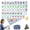 E Set, variant on 160-Piece American Mahjong Set, 4-Layer Acrylic Tiles Game Set with Carrying Bag, Dice & Mat for Game Night, Travel & Family Gatherings