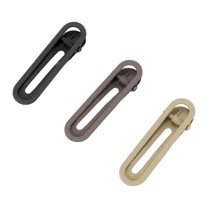 Unique Bargains 3 Pcs Classic Fashion HairClassic Fashion Hair Clips Hairdo Clip for Girls 2.36"x0.67"x0.47" Brown