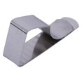 thumbnail image 1 of Desk Cloth Clip, Premium Stainless Steel European Style Adjustable Stainless Steel Table Cloth Clip Home Party Picnic Table Cover Clamps Tablecloth Clips, 1 of 8