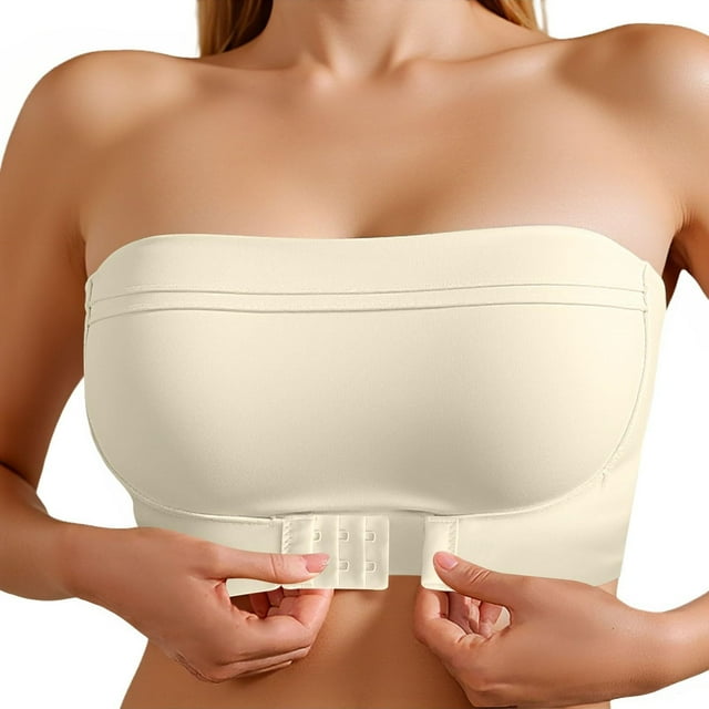 Soutien-gorge Sans Armatures à Fermeture devant à une Seule Couche pour Femmes (1 Pce)