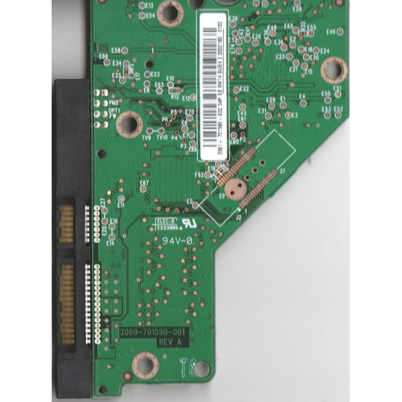 WD1600AAJS-00L7A0, 2061-701590-X02 04P, WD SATA 3.5 PCB
