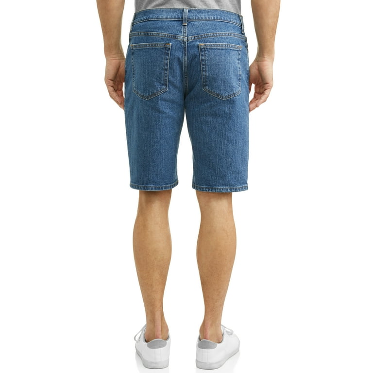 George Men's and Big Men's 100% Cotton 5 Pocket Jean Shorts George Men's and Big Men's 100% Cotton 5 Pocket Jean Shorts