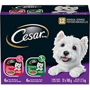 Cesar Filets In Sauce: 6 Roasted Turkey Flavour And 6 Prime Rib Flavour 12x100g