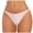 Pink, variant on Women's Sexy Cheeky Thong Brazilian Cut Low Rise High Leg Bikini Bottom (Pink, XL)