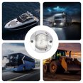 thumbnail image 1 of Round Marine Courtesy Navigation Lights For Pontoon Boats Kayaks And Yachts With Five Color Options, 1 of 3