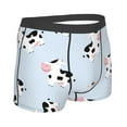 thumbnail image 4 of Uemuo Cute Farm Cow Pattern Men's Boxer Briefs,Trunk Anti-Chafing,Comfortable, Durable, and Stylish Underwear-Large, 4 of 9