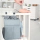 thumbnail image 5 of Organizador colgante para cama de bebé, organizador para habitación infantil, organizador de almacenamiento para mesita de noche, litera Gris, 5 of 8