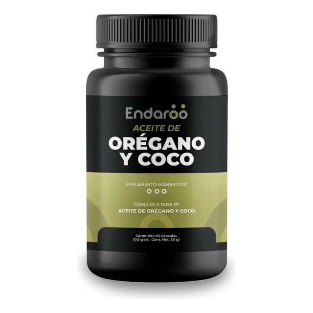 Aceite de Coco con Orégano 60 Cápsulas