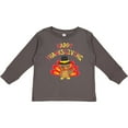 thumbnail image 3 of Inktastic Happy Thanksgiving Cute Turkey in Pilgrim Hat Boys or Girls Long Sleeve Toddler T-Shirt, 3 of 5
