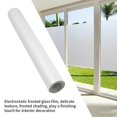 thumbnail image 3 of Window Sticker Waterproof Frosted Glass Film Sticker Frosted PVC Electrostatic Decal Anti UV Home Decoration, 2x0.6m, 3 of 7