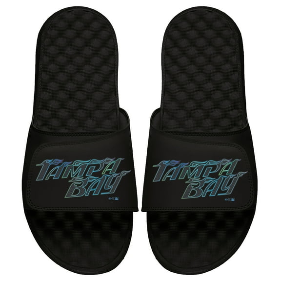 Unisex ISlide Black Tampa Bay Rays 2024 City Connect Slide Sandals