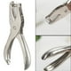 thumbnail image 3 of Perforadora, alicates de un solo orificio de metal profesionales de mano de 6 mm Perforador cromado con capacidad para múltiples hojas para etiquetas de tarjetas de papel, 3 of 5