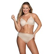 Vanity Fair Lingerie Women's Beauty Back Smoothing Underwire Bra, 4 Way Stretch Fabric, Lightly Lined Cups, Style 76380