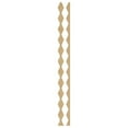 thumbnail image 6 of Ekena Millwork 47"H x 1/8"T Casablanca Adjustable Acrylic Decorative Slat Wall Panel Kit, Dark Grey (contains 30 Slats + 1 Straight Edge Starter Slat), 6 of 11