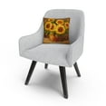 thumbnail image 3 of Masters Fine Art 'Sunflowers Still Life' 16 X 16 Decorative Throw Pillow, 3 of 4
