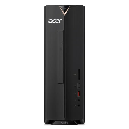 Acer Aspire Desktop, 10th Gen Intel Core i3-10105 4-Core Processor, Intel UHD Graphics 630, 8GB DDR4, 256GB NVMe M.2 SSD, Black, Windows 10 Home, XC-1660G-UW92
