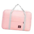 thumbnail image 1 of Bolsa de lona de viaje plegable Sunnimix Ligera Multifuncional para gimnasio vacaciones Rosa, 1 of 8
