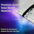thumbnail image 2 of LNKOO Car Windshield Sunshade Car Sun Protector,Foldable Car Front Window Shade Bubble for Auto Windshield Sun Shade UV Protection and Heat Reflector 53"x 21", 2 of 7