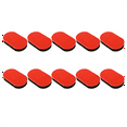 thumbnail image 1 of Table Tennis Racket Sponge Rubber Cleaning Table Tennis Racket Effective Care Accessories Cleaning Table Tennis Racket,10x Table tennis racket sponge eraser,Black&Red, 1 of 6