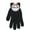 Black, variant on Powear Club Men's Winter Knit Magic Gloves 6 Pairs
