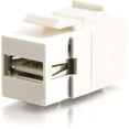 thumbnail image 5 of C2g (cables To Go) Snap-in Usb A/b Female Keystone Insert Module - White, 5 of 5
