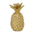 thumbnail image 3 of Figura decorativa de piña de hierro fundido dorado de Cheung, 3 of 4