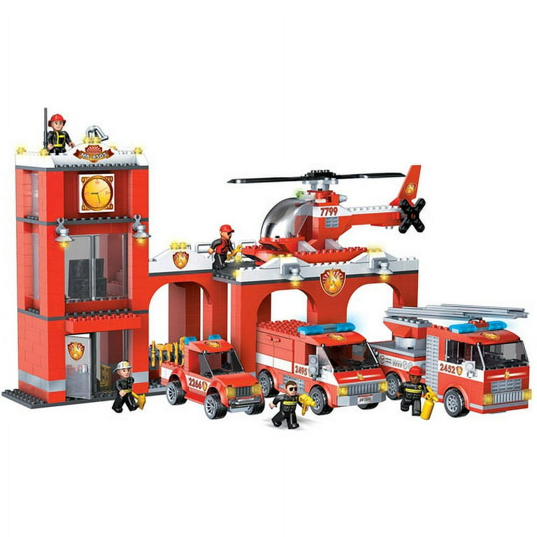 Megabloks Blok Squad - Fire Patrol Station - Walmart.com