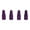 Purple, variant on 4pcs Bike Tire Valves Stem Caps Air Dust Covers for Mountain, Road Bicycles