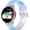 Blue/Pink, variant on XIHAMA Compatible with Samsung Watch 6 5 4 Bands/Galaxy Watch 6 5 4 Band/Samsung Galaxy Watch 6 5 4 Bands 40mm 44mm, 20mm Soft Transparent Pattern Printed Replacement for Active 2 Band Women Men