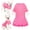 Pink, variant on Topkins Valentine's Day Dog Dress, Sundress Costume Puppy Princess Dresses for Small Dogs Girl, Pink