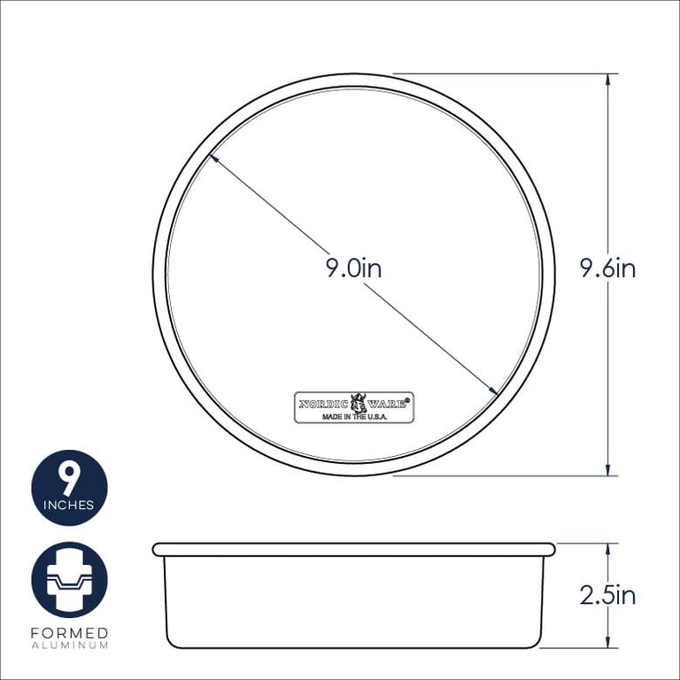 Nordic Ware Naturals 9-Inch Round Layer Cake Pan photo 7