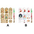 thumbnail image 2 of 150 Pieces Christmas Packing Bags Hanging Tags with Ropes Kraft Paper Labels DIY Decoration Winter Festival Wrapping Accessories MC1-23, 2 of 7