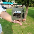 thumbnail image 2 of Estufa de Camping Estufa de Leña Plegable Estufa de Alcohol Sólido de Acero Sharpla Mini estufa plegable para acampar, 2 of 8