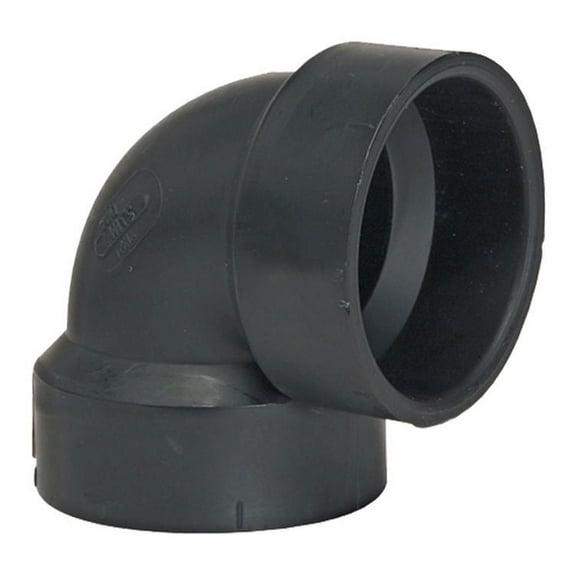 2 Inch ABS 90 Degree Vent Elbow, ABS Construction
