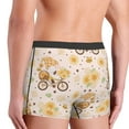 thumbnail image 5 of Disketp Cute Bee Gnome Men'S Boxer Briefs,Soft And Breathable Cotton Underwear With Comfortflex Waistband, 5 of 9