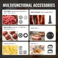thumbnail image 3 of VEVOR Electric Meat Grinder 3 Lbs/Min Sausage Stuffer Maker for Home Kitchen, 3 of 9