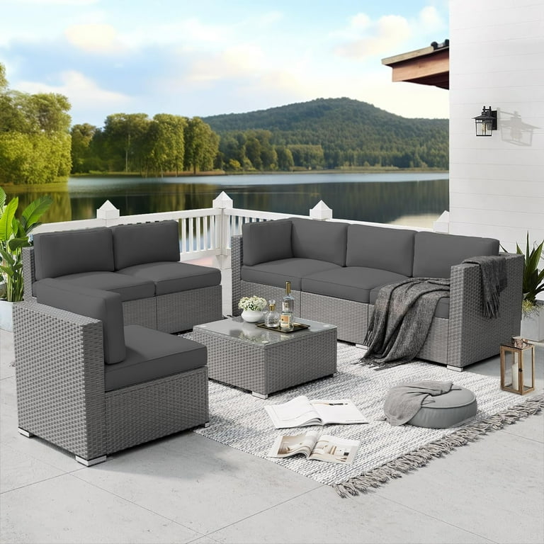 Suncrown 7 piece sectional new arrivals
