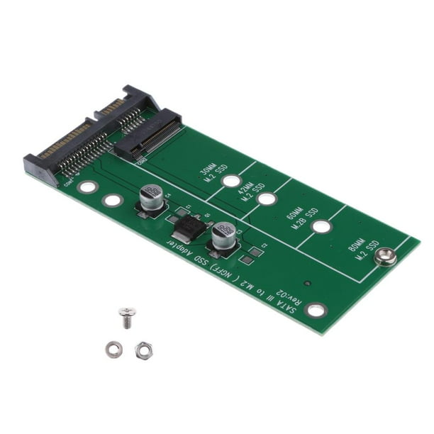 Adaptadora vertidor M.2 Sunnimix Tarjeta adaptadora NGFF SDD