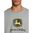 thumbnail image 4 of John Deere Men's and Big Men's Jersey Graphic Long Sleeve Tee T-Shirt, up to Size 3XL, 4 of 8