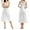 White, variant on biudgviw Satin Silk Nightgown for Women Sleeveless Sleepwear Lightweight Soft V Neck Nightdress Adjustable Strap Sleep Dress