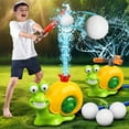 thumbnail image 6 of Edunwind Baseball Sprinkler for Kids Outdoor Water Play Sprinklers Water Toys for Kids Ages 4-8, 2 in 1 Snail T Ball Set, Summer Backyard Lawn Swimming Pool Birthday Toys for Boys Girly Ages 4+, 6 of 9