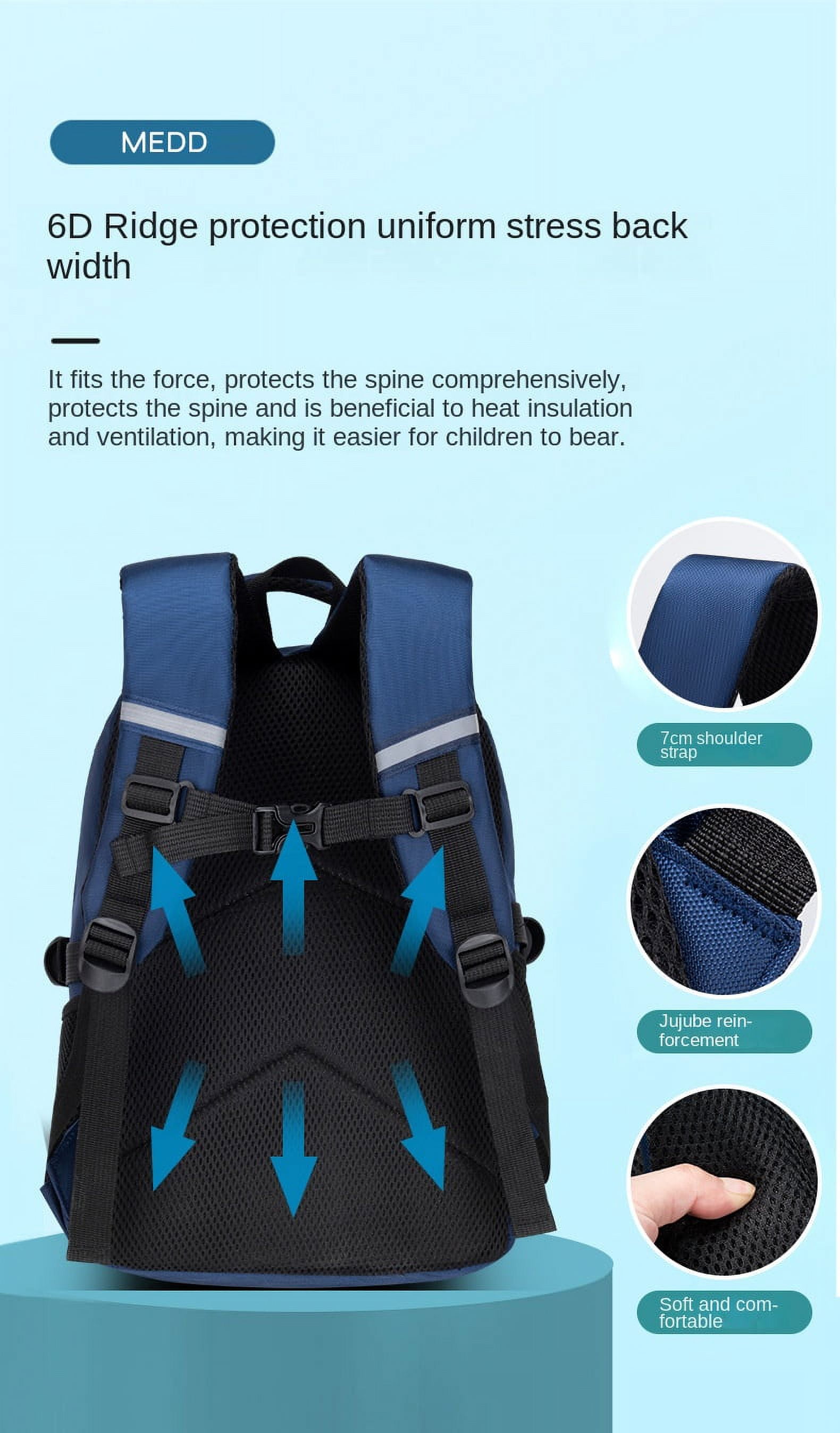 Backpack for Boys,Kids School Backpack ,Astronaut Lightweight Preschool Bookbag for Elementary Middle School(Black)