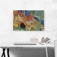 thumbnail image 2 of ARTCANVAS Tiger in the Jungle 1913 Canvas Art Print by Franz Marc - Size: 26" x 18" (1.50" Deep), 2 of 9