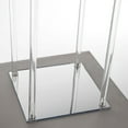 thumbnail image 2 of Efavormart 40" Clear Acrylic Floor Vase Flower Stand With Mirror Base, Wedding Column for Centerpieces with Interchangeable Lid and Base, 2 of 11