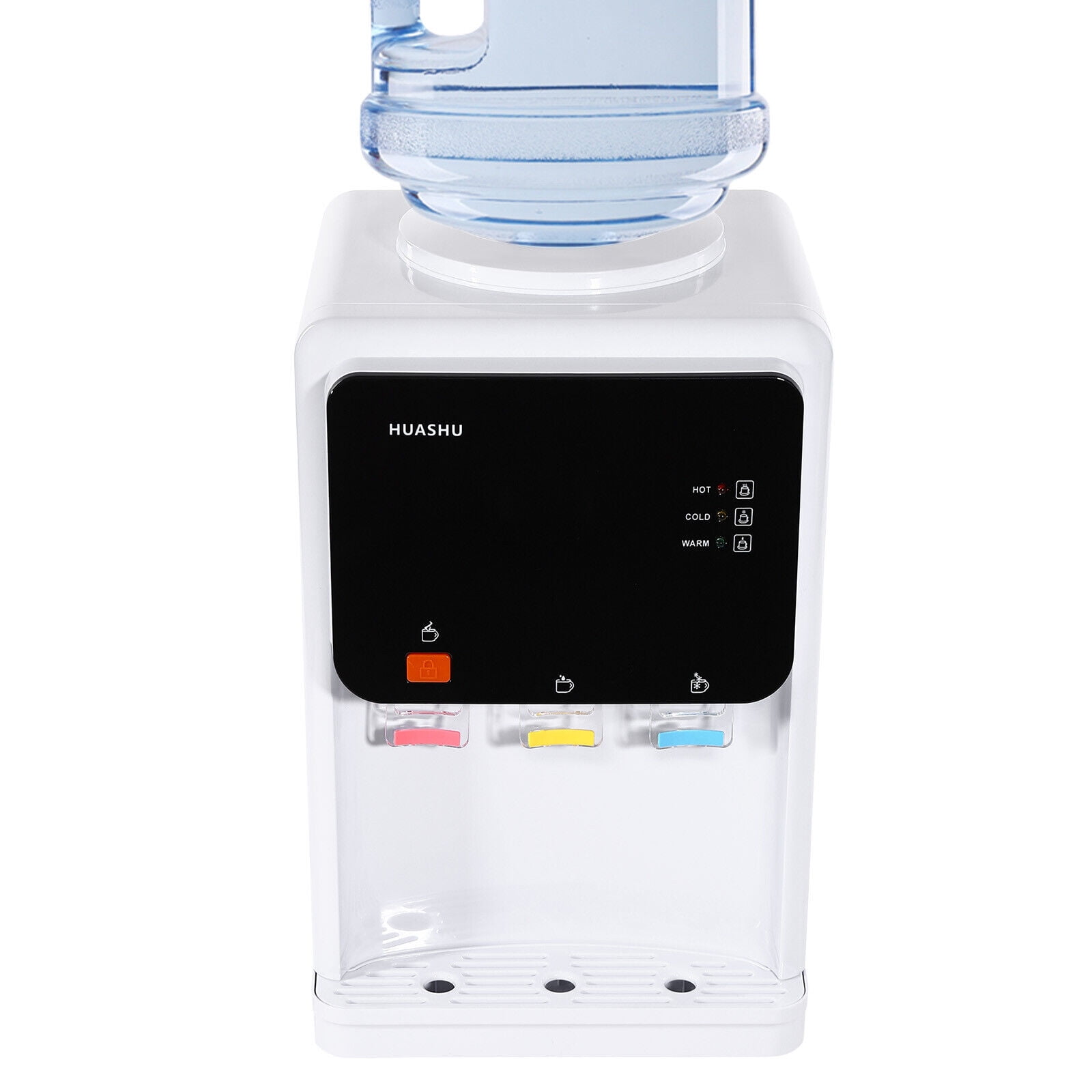 4.5-18.9L/ Top Loading Countertop Water Dispenser Hot Cold Water Cooler Drinking Machine with Indicator Lights