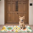 thumbnail image 4 of Pioneer Flower Floral Print Pattern Door Rugs,Washable Non Slip Door Mats Indoor,Decorative Door Mats,Entry Mat Indoor for Entrance,Bedroom,Kitchen,Bathroom,16"x47", 4 of 6