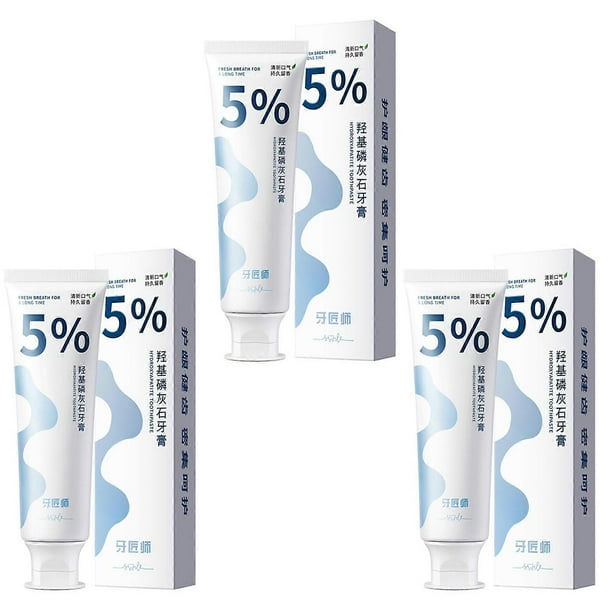Hydroxyapatite Toothpaste For Sensitive Teeth Enamel Repair, Refreshing Breath Teeth Whitener, Teeth Care Supplies