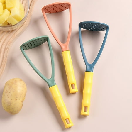 

Potato Masher Heavy Duty Non-stick PP Soft Grip Potato Press Crusher for Kitchen